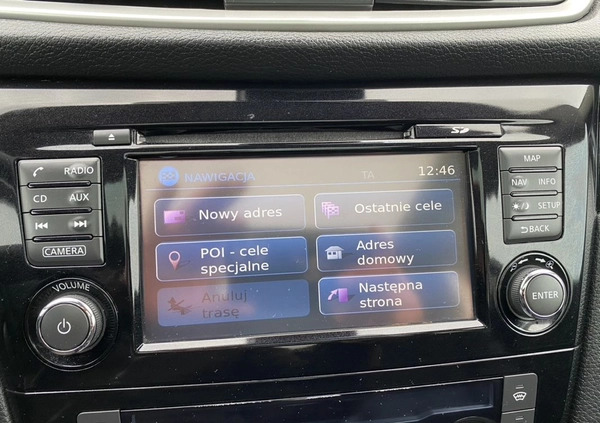 Nissan Qashqai cena 53900 przebieg: 183000, rok produkcji 2015 z Rymanów małe 596